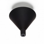 black ceiling cup for Secto Design's pendants